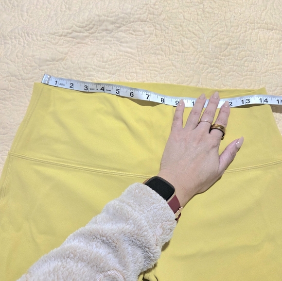 Lululemon Athletica Vibrant Yellow Leggings - Picture 6 of 8